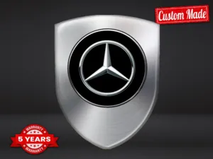 Mercedes Emblèmes Auto Perso Résistants Limité Universel